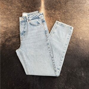 Topshop Light Blue Mom Jeans